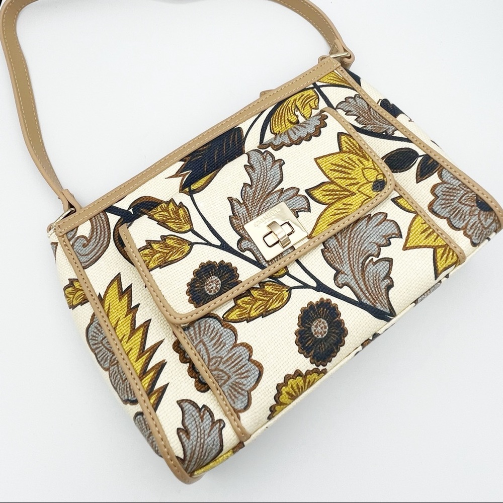Spartina Boho Floral Pattern Shoulder Purse/ Handbag - unused